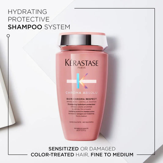Chroma Absolu Respect Shampoo for Fine Coloured Hair
