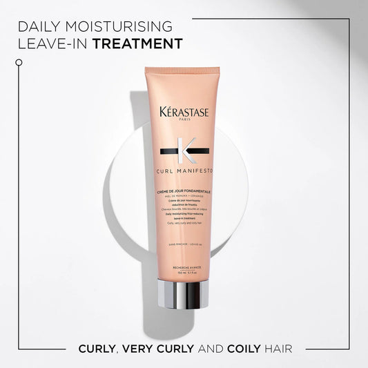 Curl Manifesto Crème de Jour Fundamentale Anti-Frizz Cream for Curly Hair