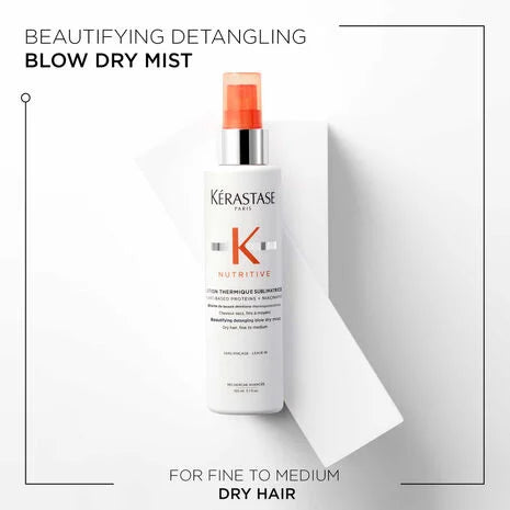 Nutritive Lotion Thermique Sublimatrice Detangling Blow-Dry Mist